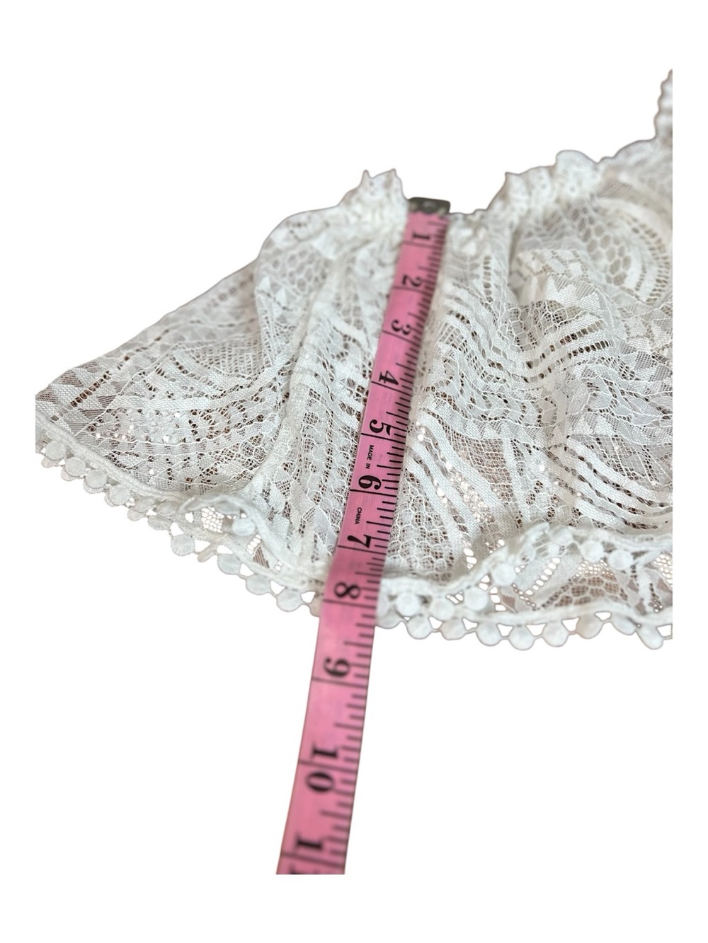 LULUS In My Life White Lace Off the Shoulder Mermaid Maxi Dress XL - Picture 8 of 15